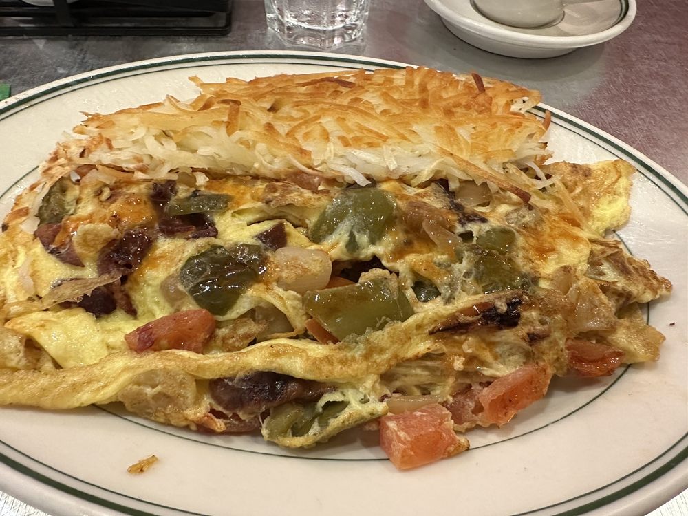 Western Omelette (with bacon)